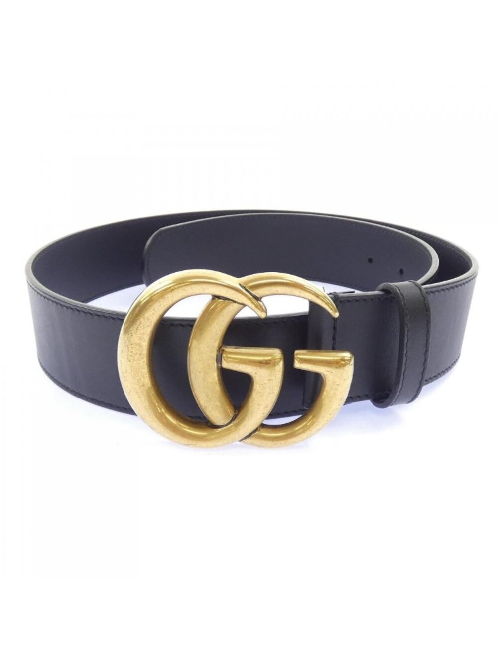 Gucci Double G Wide Belt GG Marmont